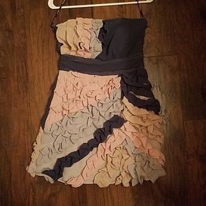 Unique ruffle dress